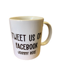 Tweet Us On Facebook 11 oz. mug