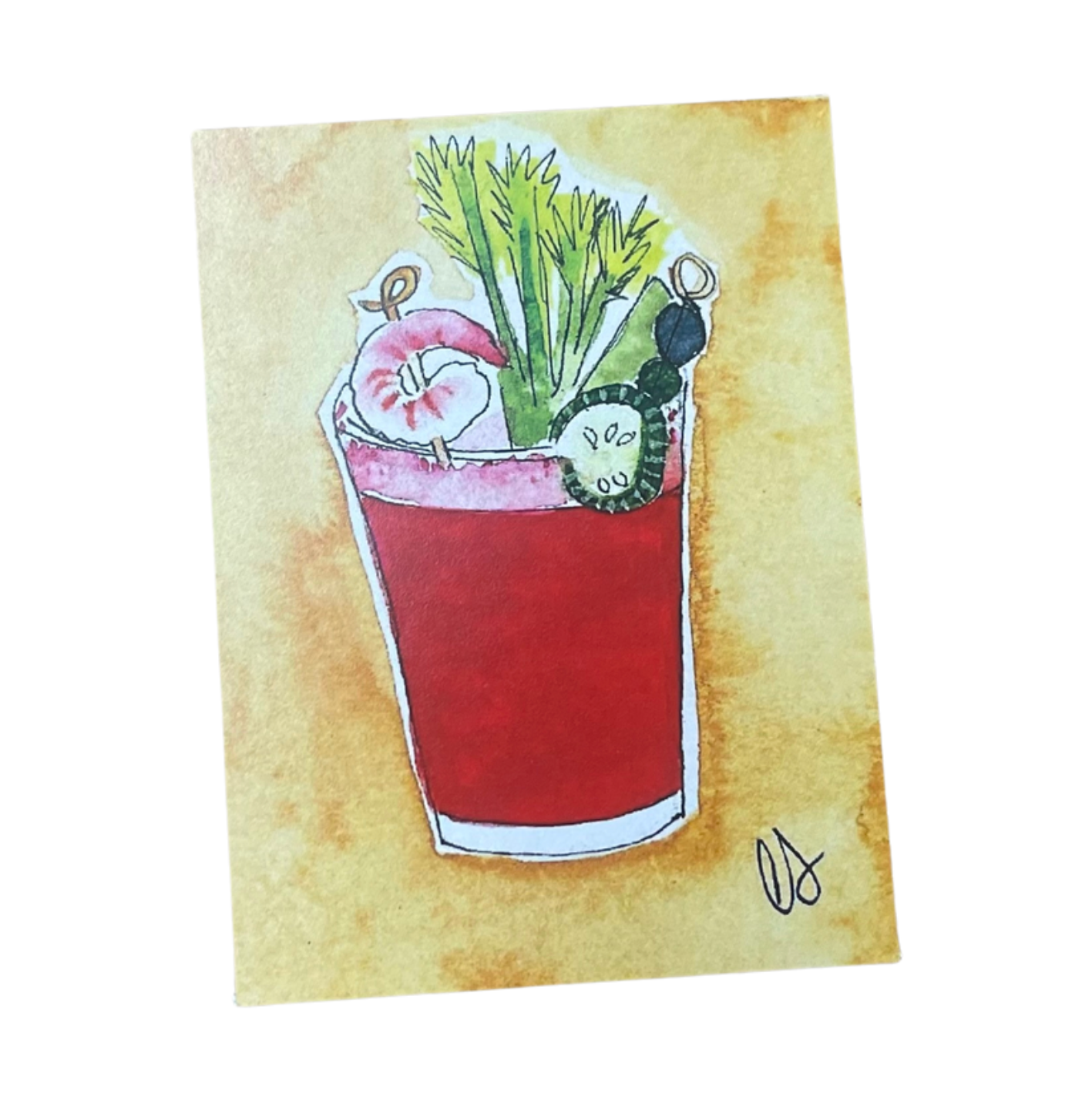 Mini Watercolor Prints by Cathy Stratton (3"x4" only)