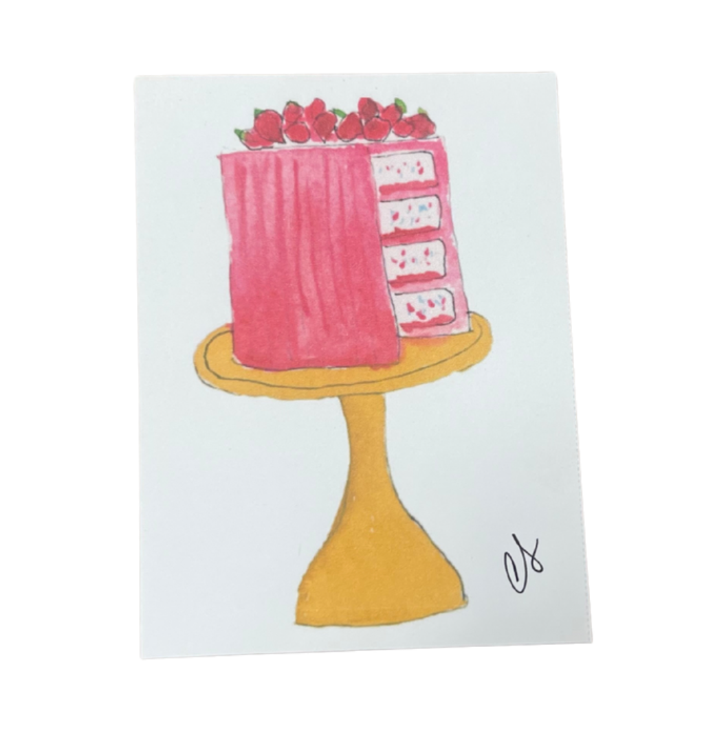 Mini Watercolor Prints by Cathy Stratton (3"x4" only)