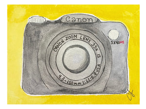 Cathy Stratton Mini Water color prints 3"x4"