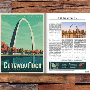 63 National Parks: Updated Edition Soft Cover Book