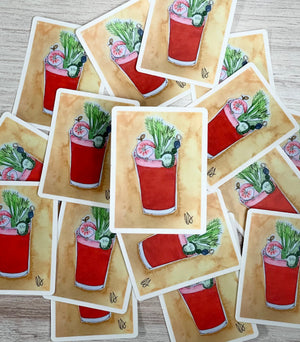 Cathy Stratton Art stickers