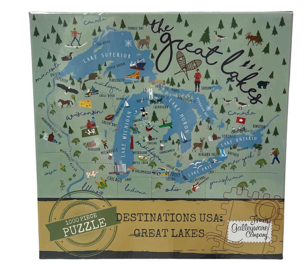 Destination USA: Great Lakes Puzzle [1000 pc]