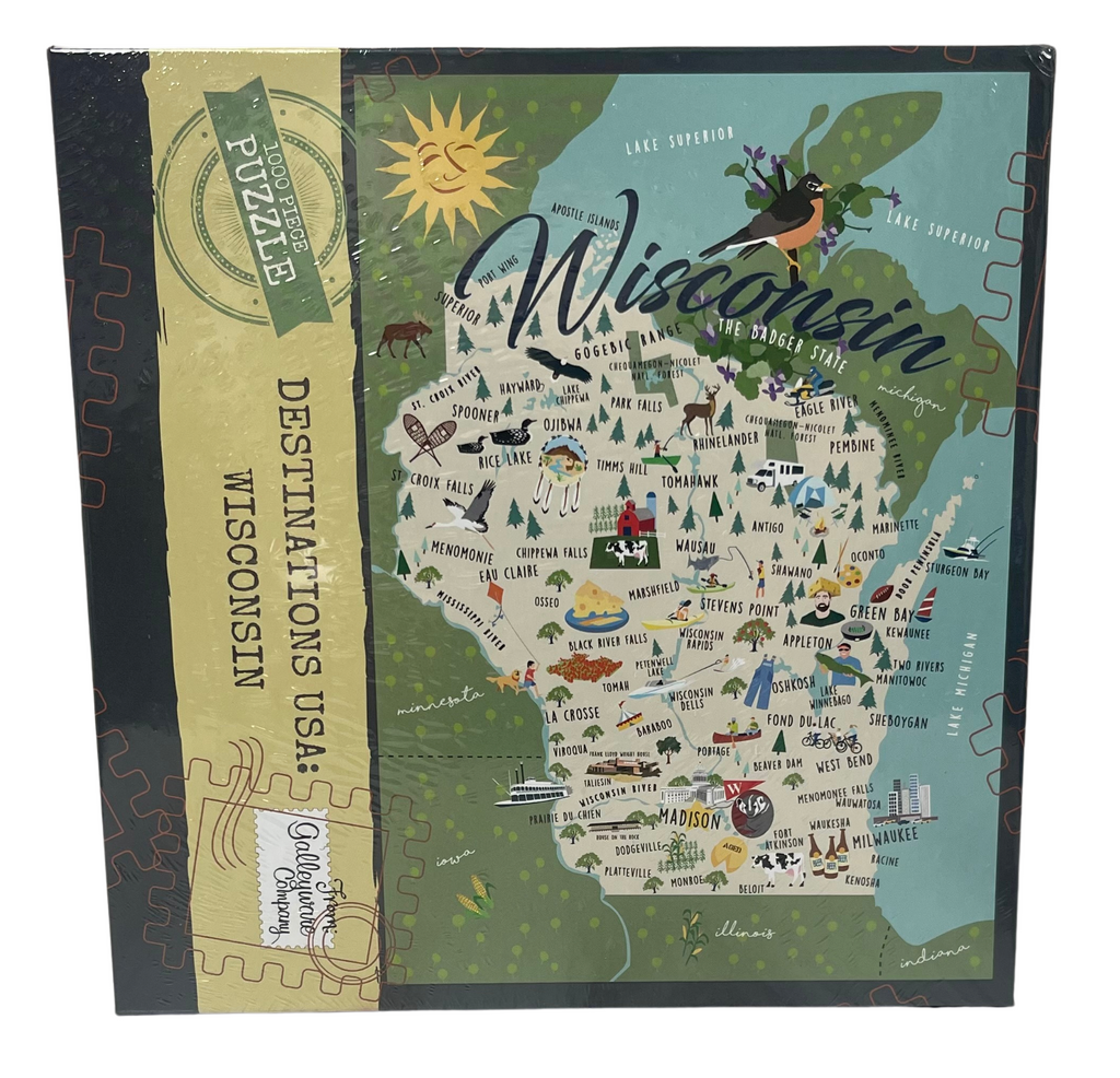 Destination USA: Wisconsin Puzzle [1000 pc]