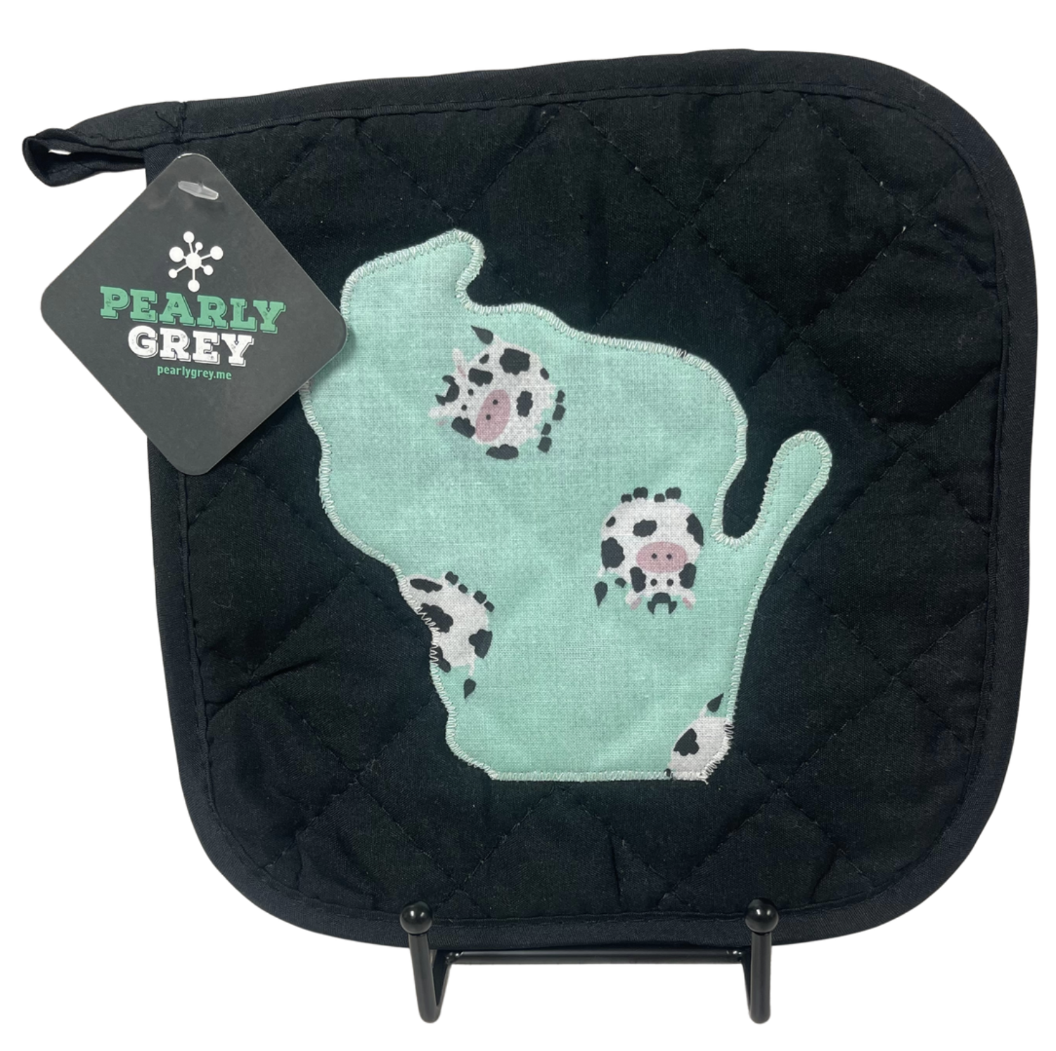 Pearly Grey Hot Pads