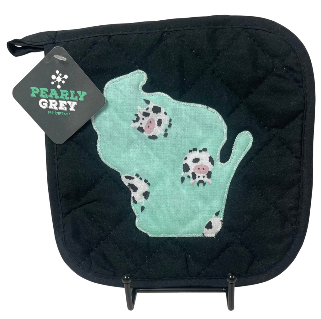 Pearly Grey Hot Pads