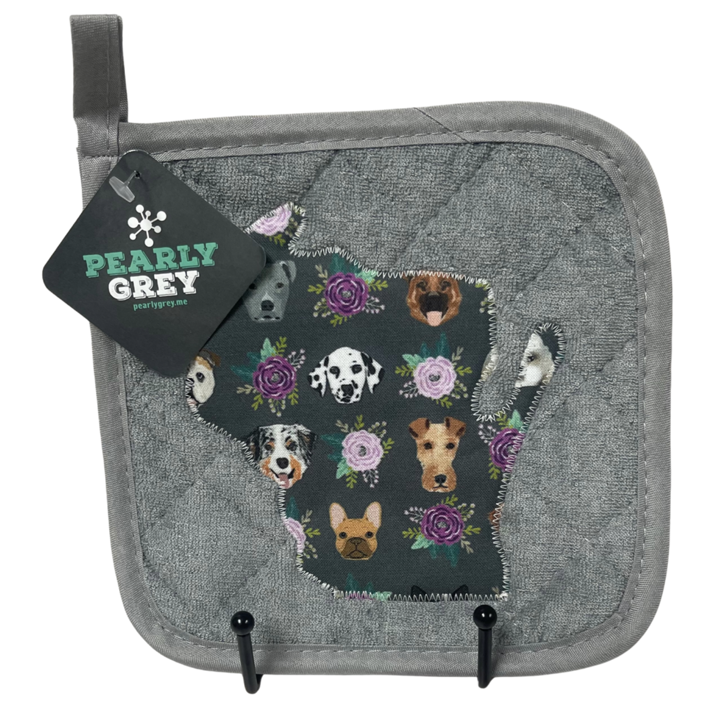 Pearly Grey Hot Pads