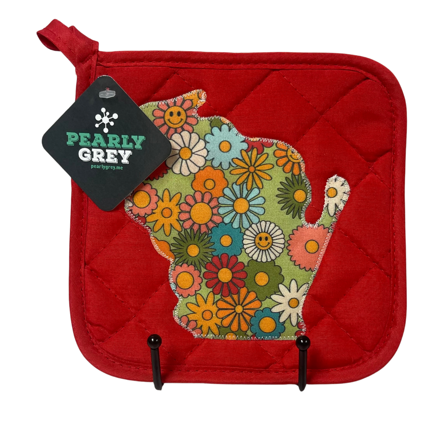 Pearly Grey Hot Pads