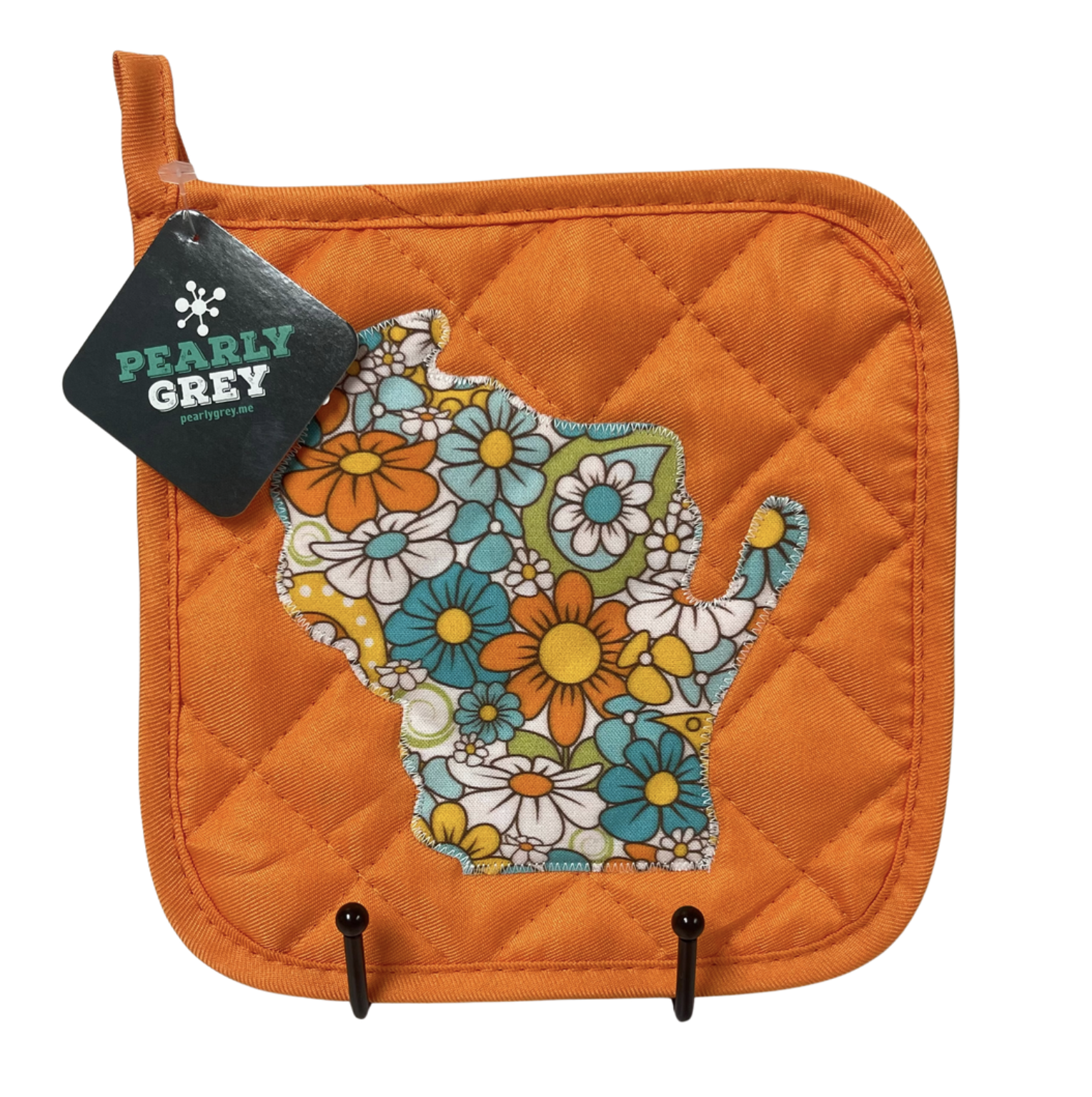 Pearly Grey Hot Pads