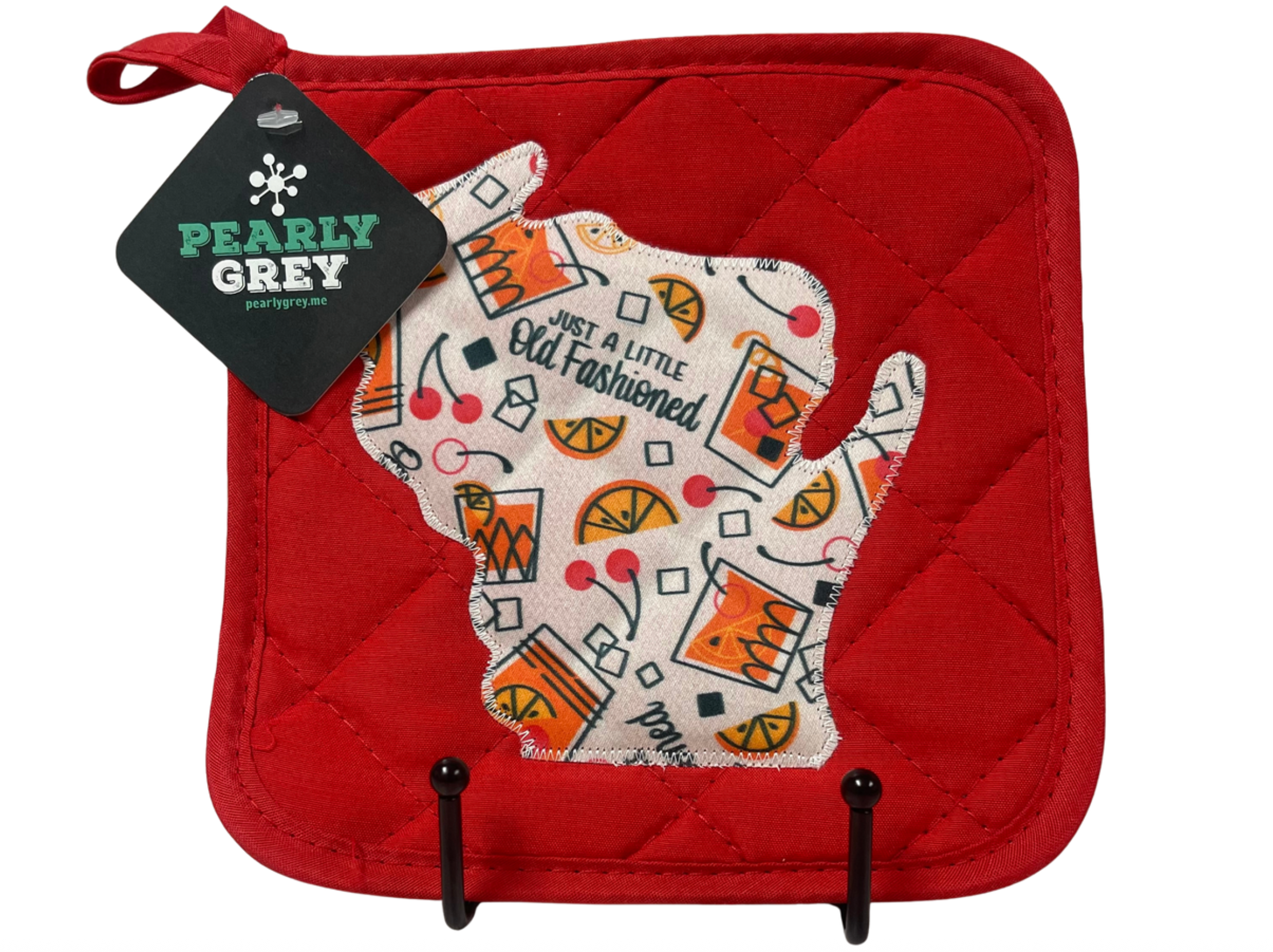 Pearly Grey Hot Pads