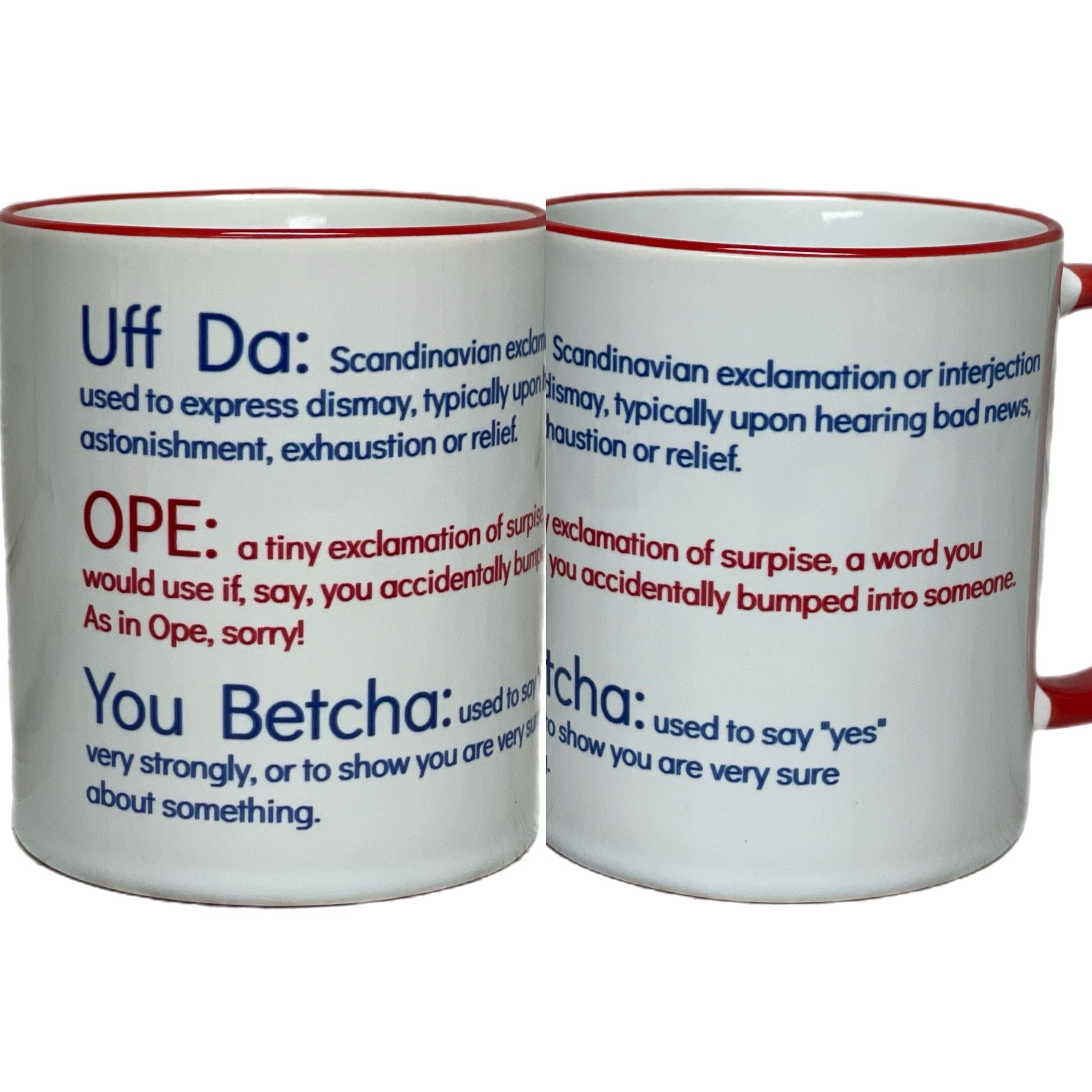 Uff Da Ope You Betcha