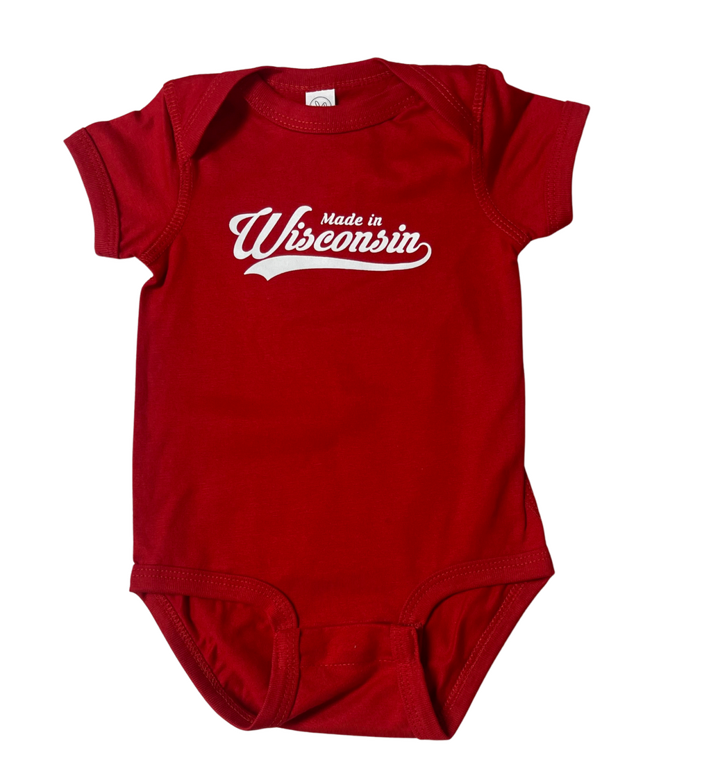 Made in Wisconsin Onesie