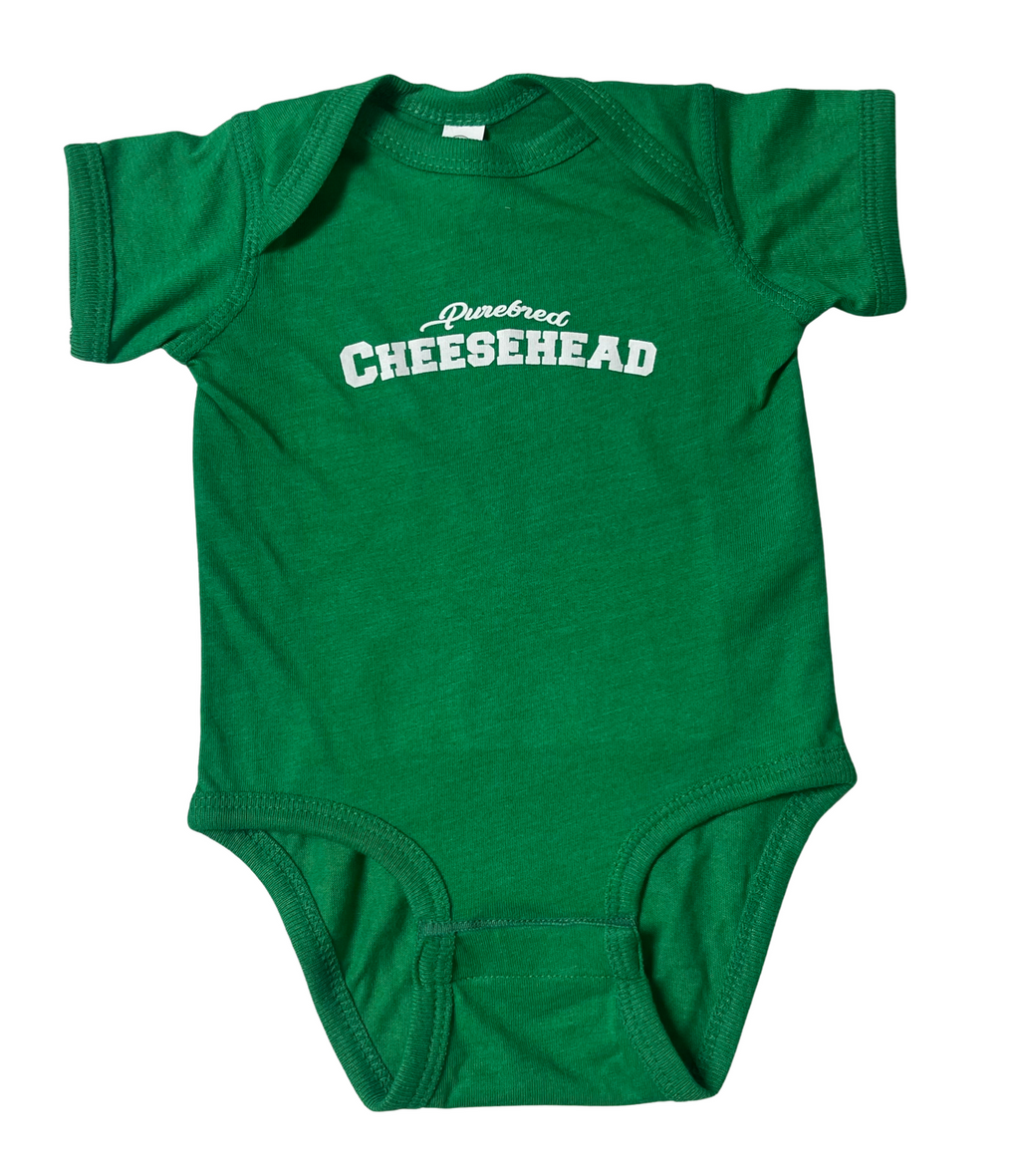 Purebred Cheesehead Onesie
