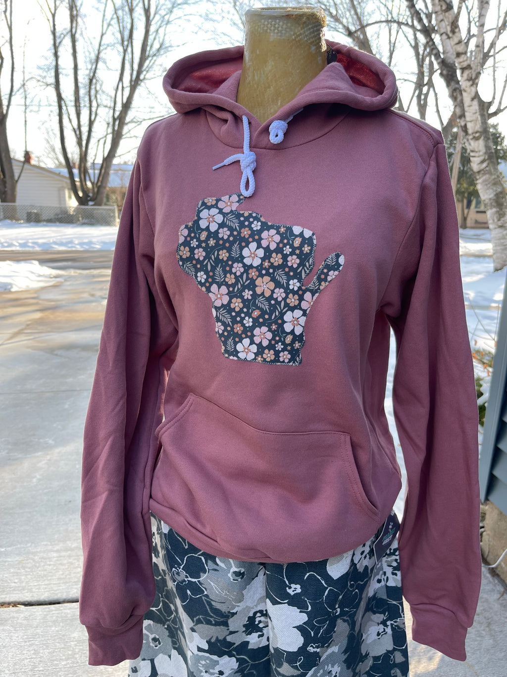 Wisconsin Flowers Hoodie