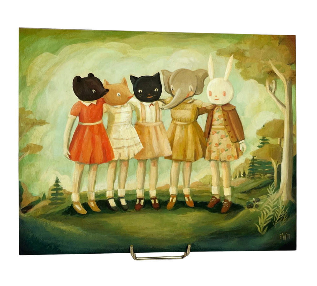 Animal Friends Print by Emily Winfield