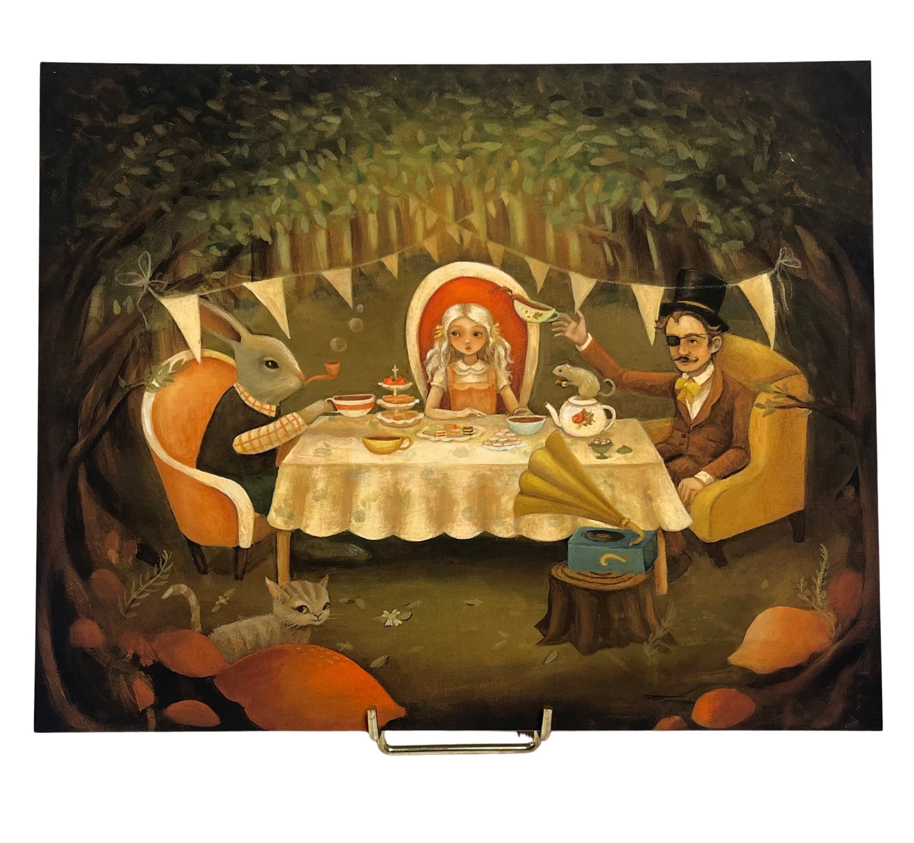 Mad Tea Party Print by Emily Winfield