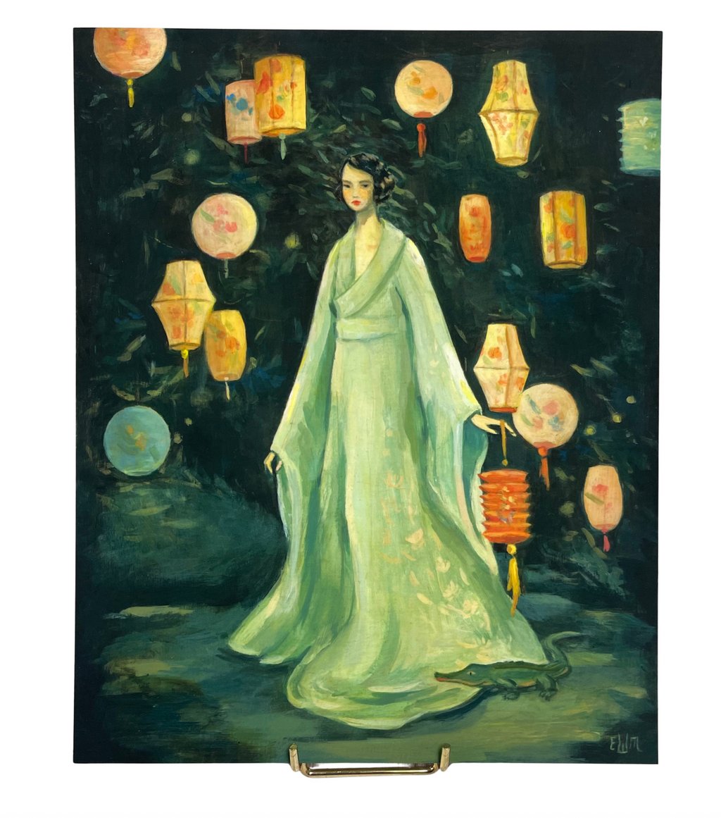 Paper Lantern Print by Emily Winfield