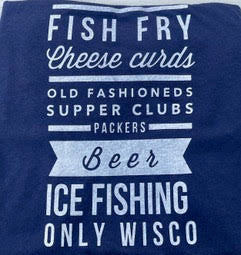 Fish Fry, Cheese Curds T-shirt