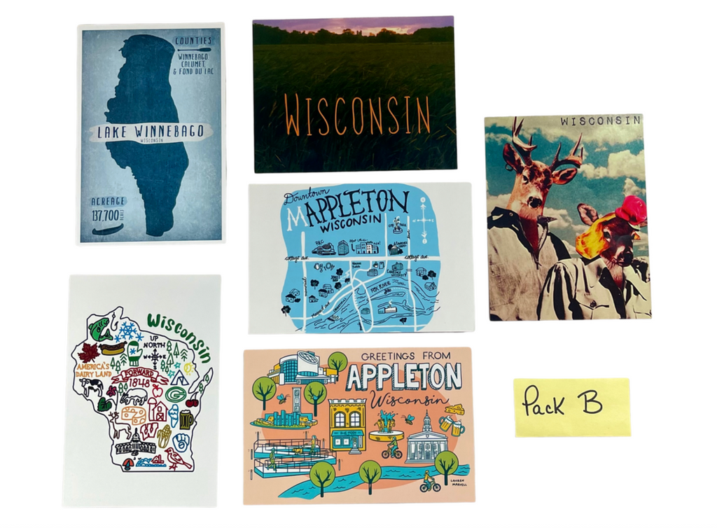 Wisconsin Postcards (Pack B)