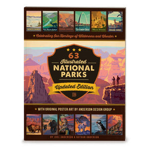 63 National Parks: Updated Edition Soft Cover Book