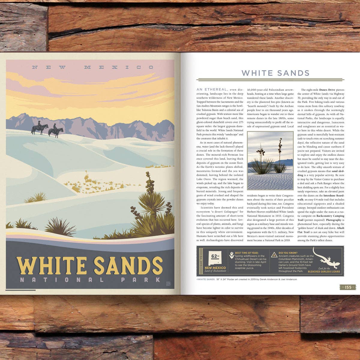 63 National Parks: Updated Edition Soft Cover Book