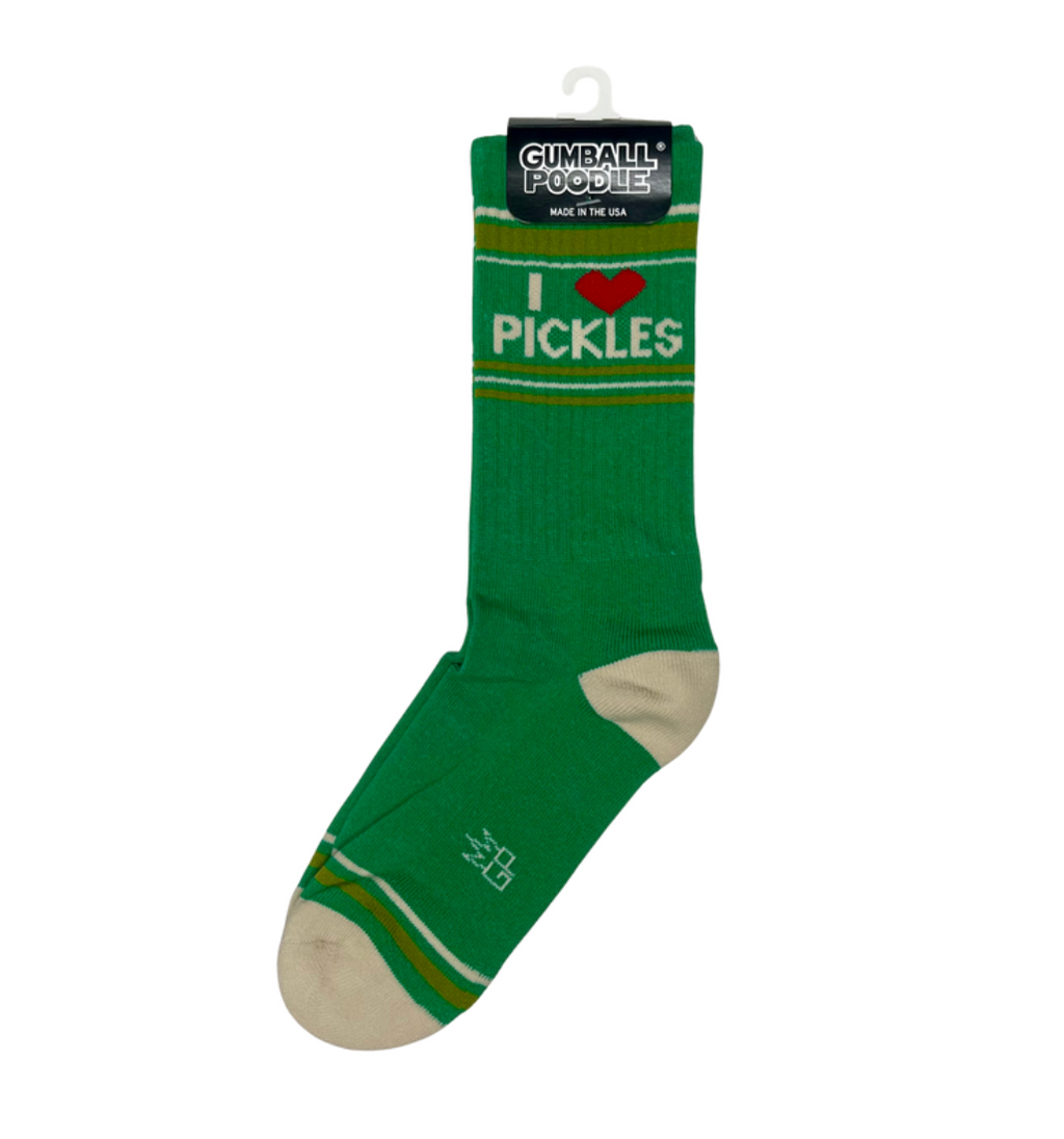 I <3 Pickles Socks