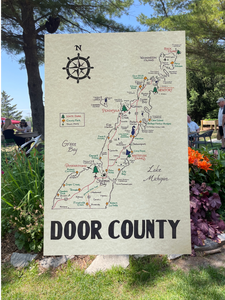 Door County Map