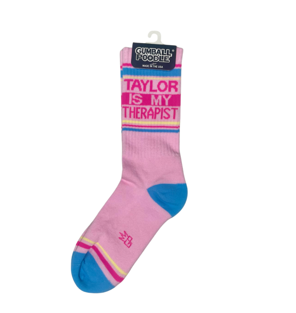 Taylor is My Therapist Socks