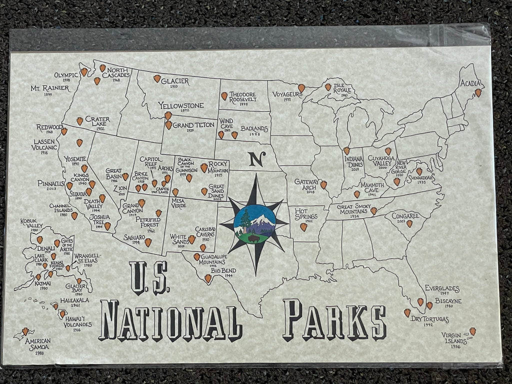 National Park Map