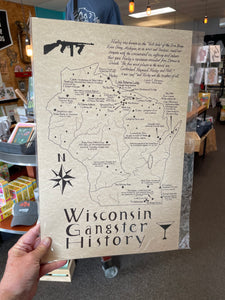 Wisconsin Gangster History Map