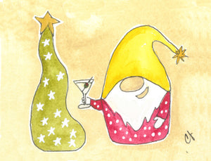 Cathy Stratton Mini Water color prints 3"x4"