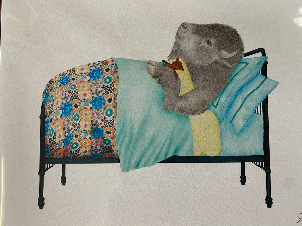 Buffalo print by Central and Gus