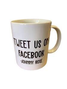 Tweet Us On Facebook 11 oz. mug