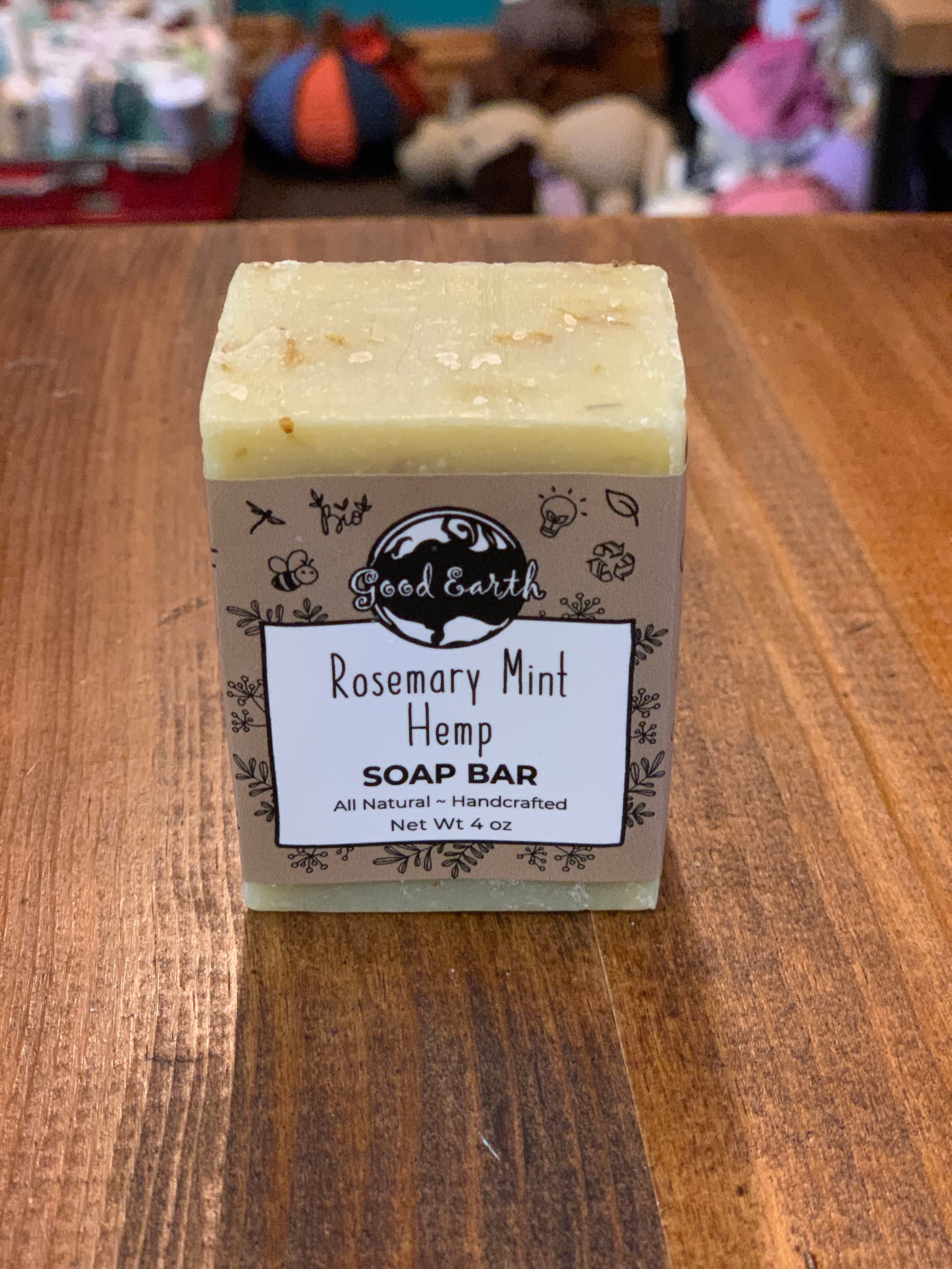 Rosemary Mint Hemp Soap