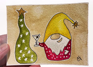 Cathy Stratton Mini Water color prints 3"x4"
