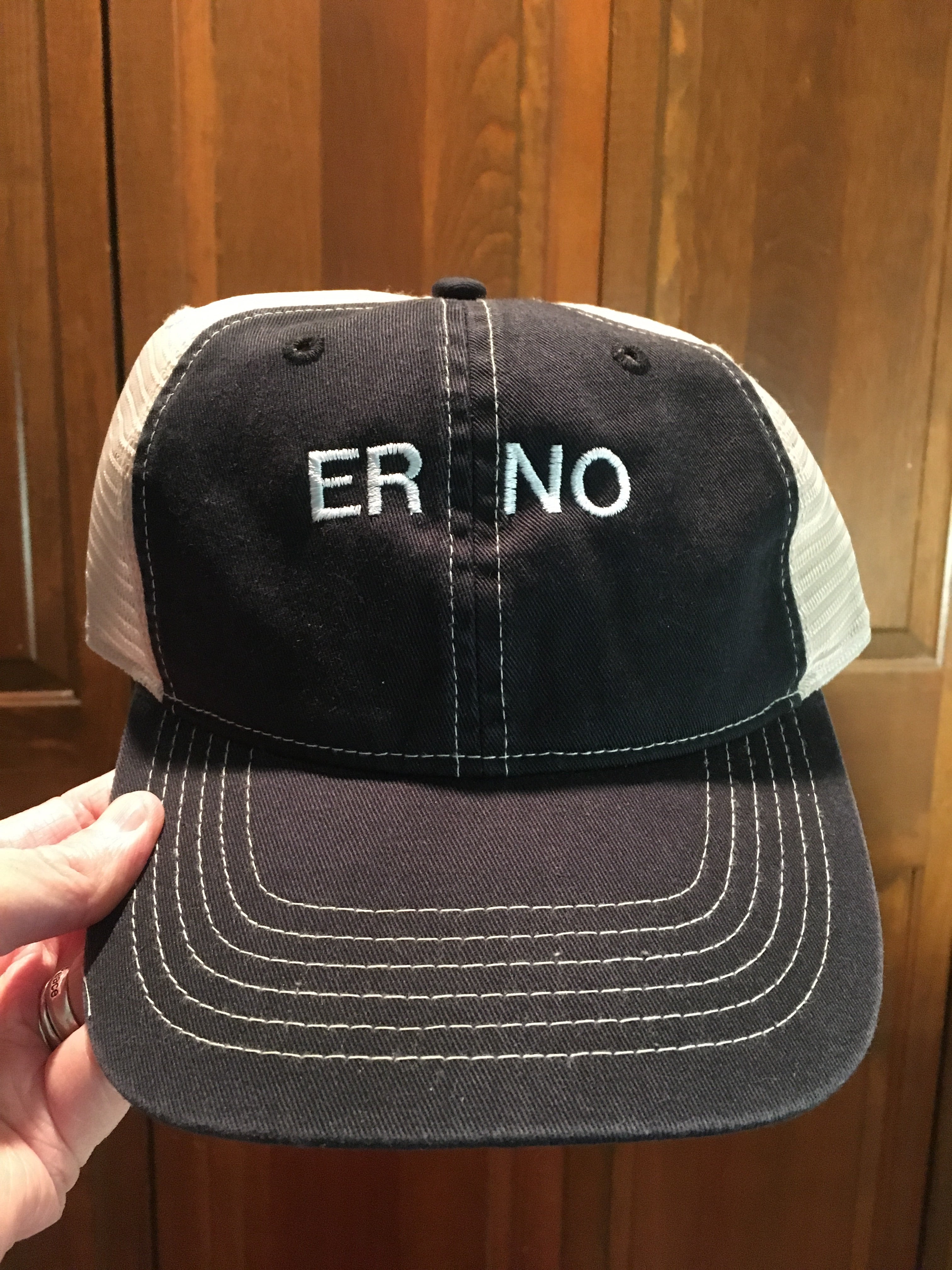 ER NO baseball cap