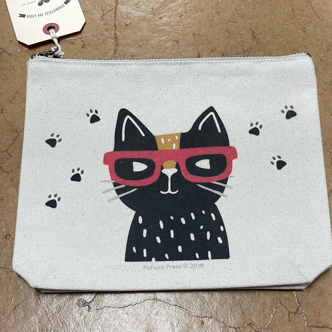 Canvas Clutch Zipper Bags