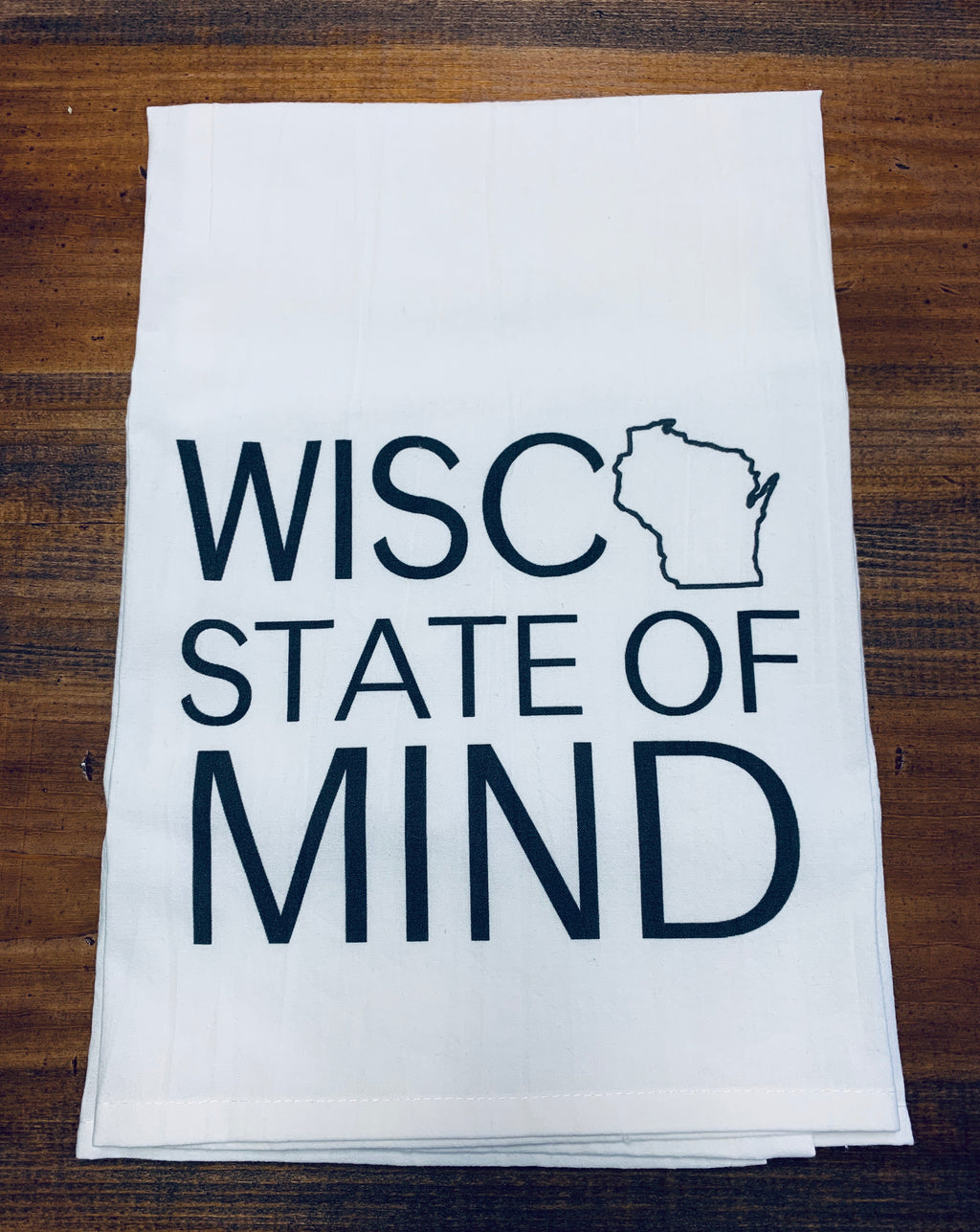 Wisco State of Mind Dishtowel