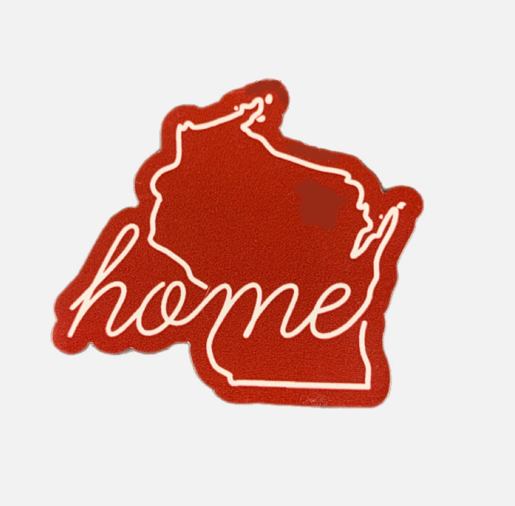 Wisconsin Home Magnet