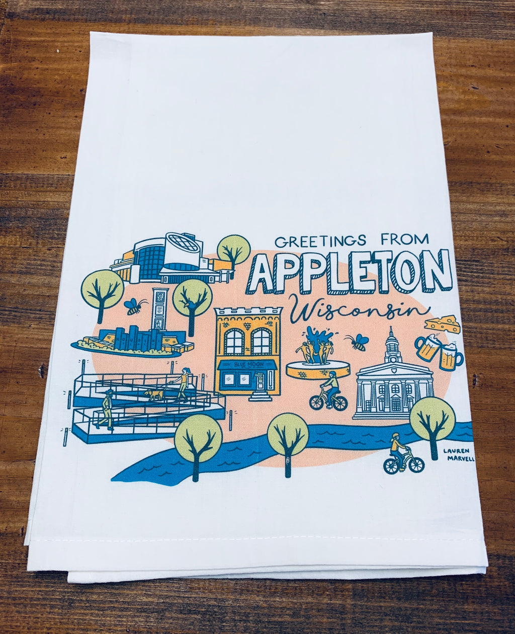 Greetings from Appleton Dishtowel