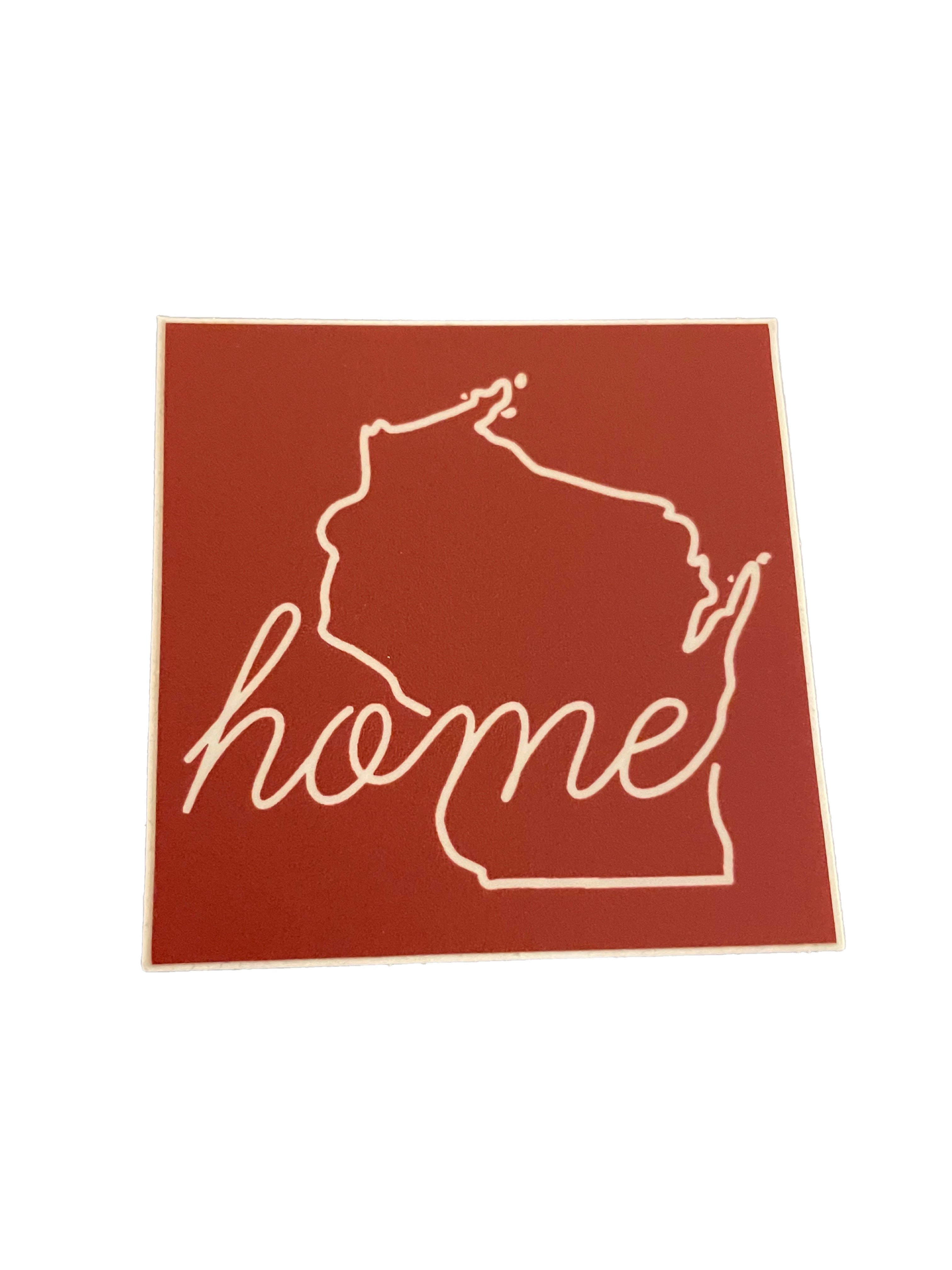 Wisconsin Home Sticker