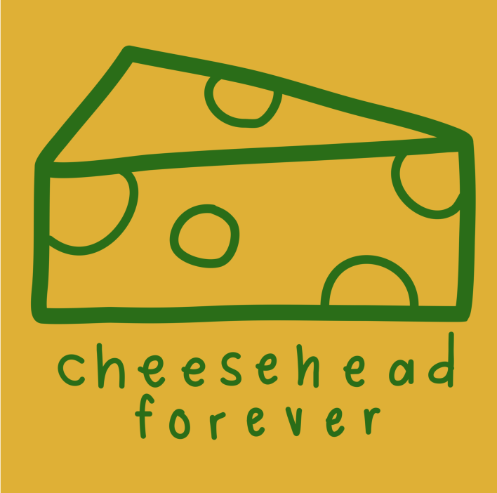 Cheesehead Forever Sticker