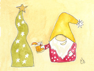 Cathy Stratton Mini Water color prints 3"x4"