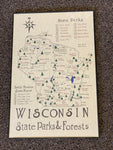 Wisconsin State Park Map