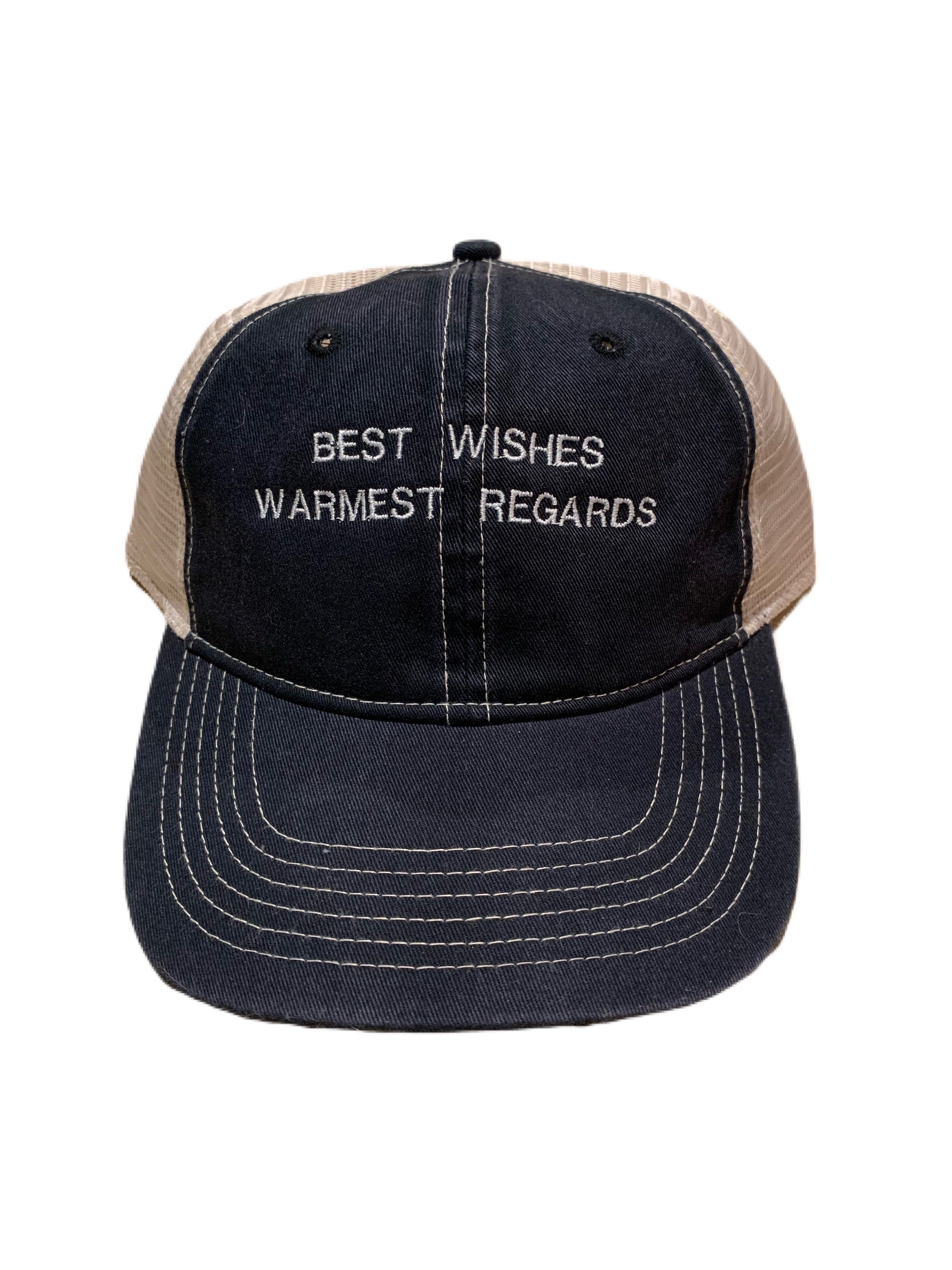 Best Wishes Warmest Regards Baseball Hat