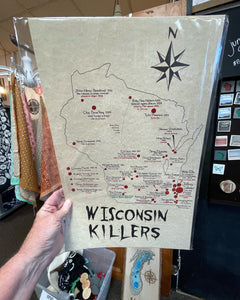 Wisconsin Killers Map