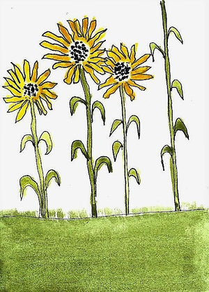 Cathy Stratton Mini Water color prints 3"x4"